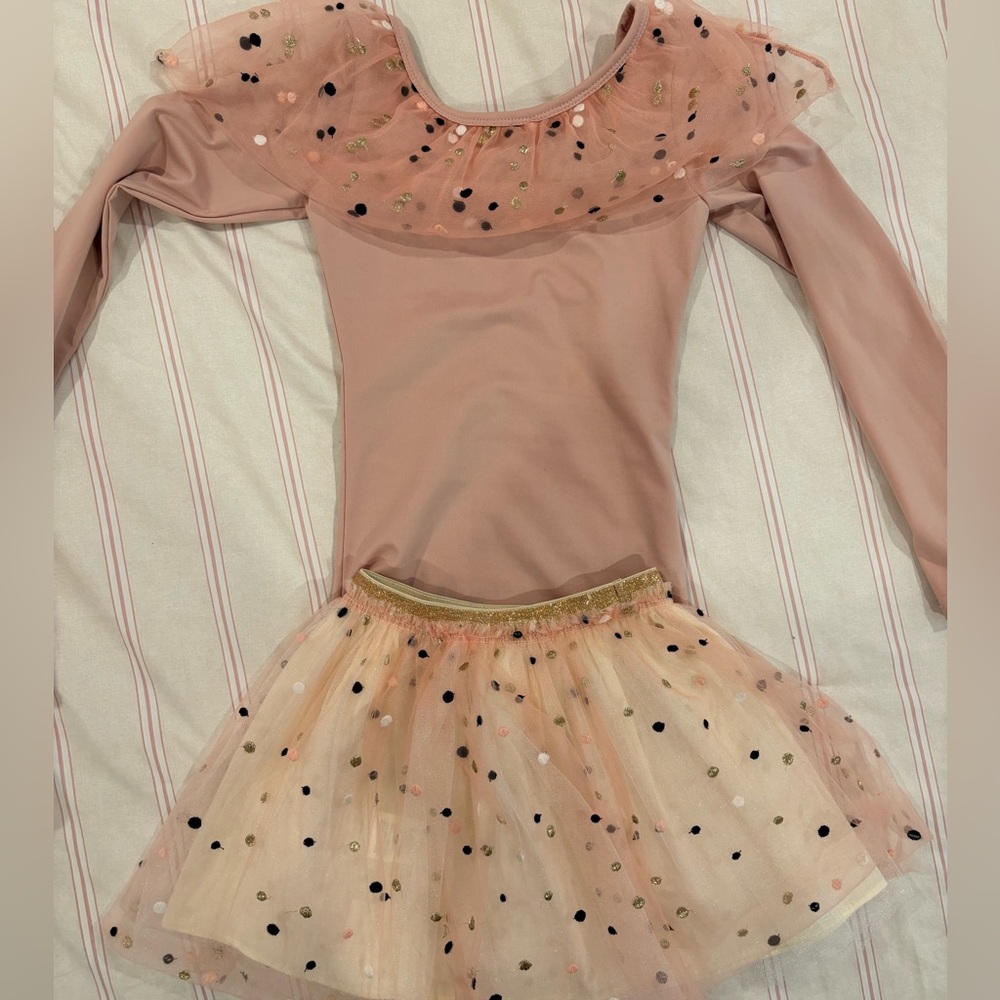 Petite Hailey matching set pink -Girls size 5